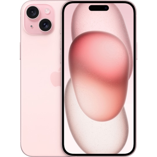 iPhone 15 Plus – 5G älypuhelin 256 GB (vaaleanpunainen)