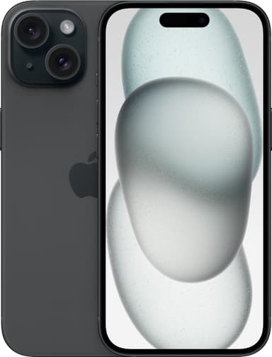iPhone 15 – 5G älypuhelin 512 GB (musta)