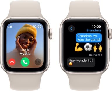 Apple Watch SE 2nd Gen 40mm LTE (tähtivalo/tähtiv. urheiluranneke M/L)