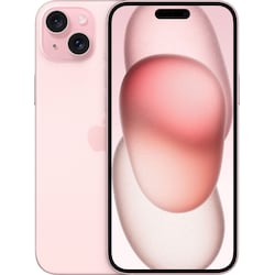 iPhone 15 Plus – 5G älypuhelin 128 GB (vaaleanpunainen)