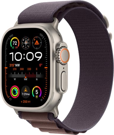 Apple Watch Ultra 2 49 mm GPS+CEL titaani M (indigo/Alpine Loop)