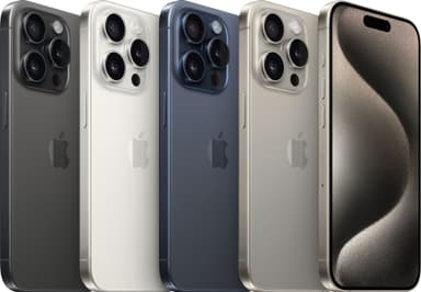 iPhone 15 Pro 5G älypuhelin 512 GB valkotitaani
