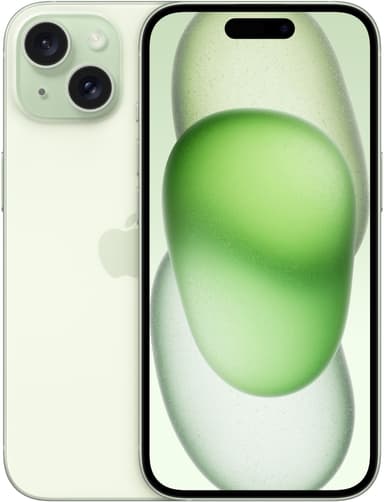 iPhone 15 – 5G älypuhelin 128 GB (vihreä)