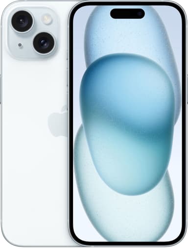 iPhone 15 – 5G älypuhelin 128 GB (sininen)