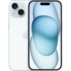 iPhone 15 – 5G älypuhelin 256 GB (sininen)