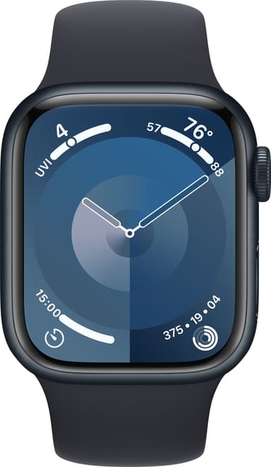 Apple Watch S9 45mm GPS+CEL (keskiyö alu./keskiyönsin. Sport Loop) S/M