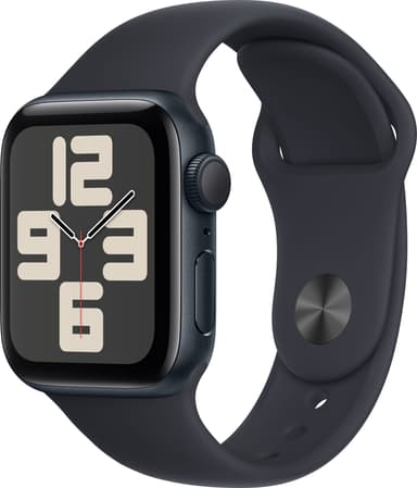 Apple Watch SE 2nd Gen 40mm GPS (kes. alu./keskiyö urheiluranneke S/M)