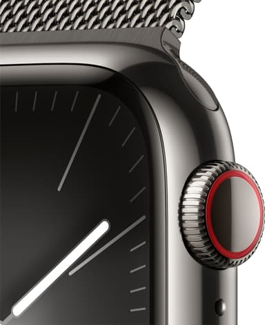 Apple Watch S9 45mm GPS+CEL (grafiitti ruostumaton/grafiitti Milanese)