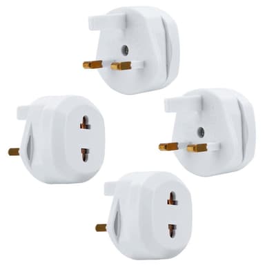 4x Sovitin Travel muunnin Converter (uk tyyppi g