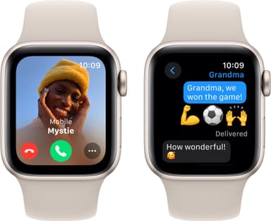 Apple Watch SE 2nd Gen 40mm GPS (tähtivalo/tähtiv. urheiluranneke M/L)