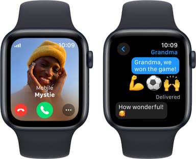 Apple Watch SE 2nd Gen 44mm LTE (keskiyö alu./kes. urheiluranneke M/L)