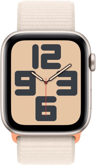 Apple Watch SE 2nd Gen 44mm LTE (tähtiv. alu./tähtiv. urheiluranneke)