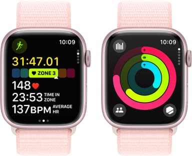 Apple Watch S9 45mm GPS+CEL (pinkki alu./vaaleanpunainen Sport Loop)