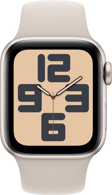 Apple Watch SE 2nd Gen 40mm GPS (tähtivalo/tähtiv. urheiluranneke M/L)