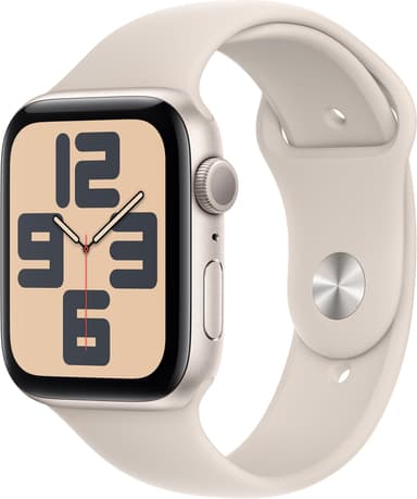 Apple Watch SE 2nd Gen 44mm GPS (tähtivalo/tähtiv. urheiluranneke M/L)
