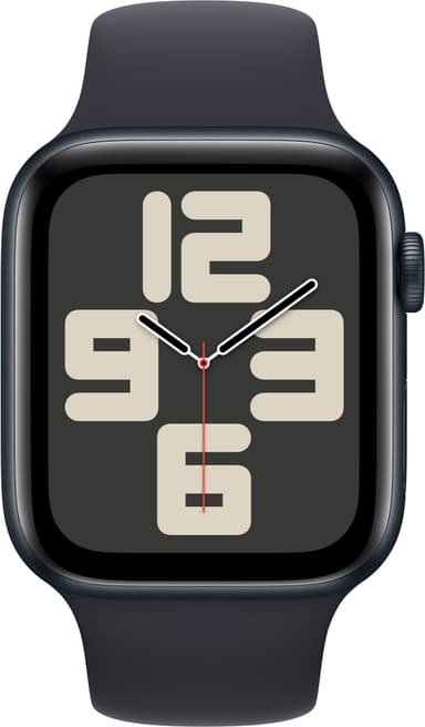 Apple Watch SE 2nd Gen 44mm GPS (keskiyö alu./kes. urheiluranneke S/M)
