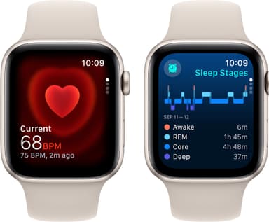 Apple Watch SE 2nd Gen 44mm GPS (tähtivalo/tähtiv. urheiluranneke M/L)