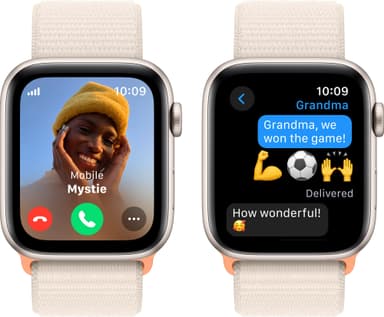 Apple Watch SE 2nd Gen 44mm LTE (tähtiv. alu./tähtiv. urheiluranneke)