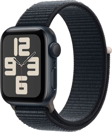 Apple Watch SE 2nd Gen 40mm GPS (keskiyö alu./keskiyö urheiluranneke)