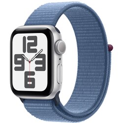 Apple Watch SE 2nd Gen 40mm GPS (hopea alu./talvensin. urheiluranneke)