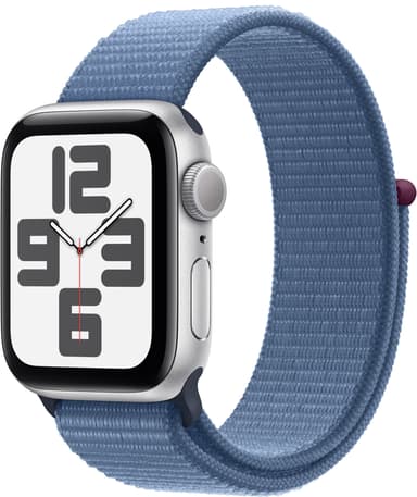 Apple Watch SE 2nd Gen 40mm GPS (hopea alu./talvensin. urheiluranneke)