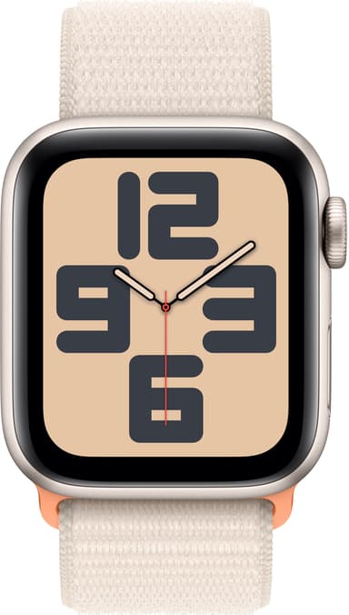 Apple Watch SE 2nd Gen 40mm GPS (tähtiv. alu./tähtiv. urheiluranneke)