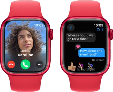 Apple Watch S9 45mm CEL (PRODUCT)RED alu./(PRODUCT)RED Sport Band) M/L