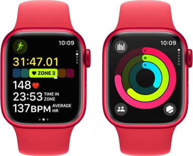 Apple Watch S9 45mm CEL (PRODUCT)RED alu./(PRODUCT)RED Sport Band) M/L