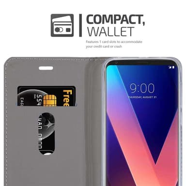 LG V30 / V30+ / V30S / V30S+ Suojakuori Lompakkokotelo