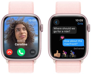 Apple Watch S9 45mm GPS+CEL (pinkki alu./vaaleanpunainen Sport Loop)