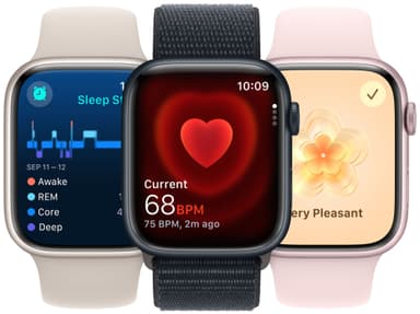Apple Watch S9 45mm GPS+CEL (pinkki alum./vaaleanpun. Sport Loop)) M/L