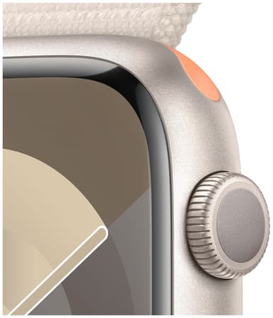 Apple Watch S9 45mm GPS (tähtivalkea alu./tähtivalkea Sport Loop)