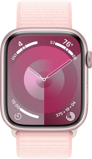 Apple Watch S9 45mm GPS+CEL (pinkki alu./vaaleanpunainen Sport Loop)