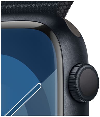 Apple Watch S9 45mm GPS (keskiyö alu./keskiyönsin. Sport Loop)