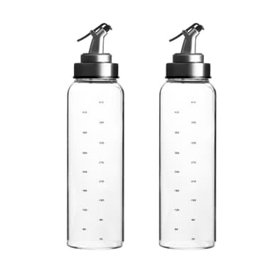2x Öljynannostelija Öljypullosäiliö Etikka 450 ml