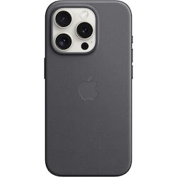 iPhone 15 Pro FineWoven MagSafe suojakuori (musta)