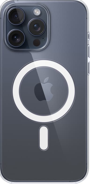 iPhone 15 Pro Max MagSafe suojakuori (kirkas)