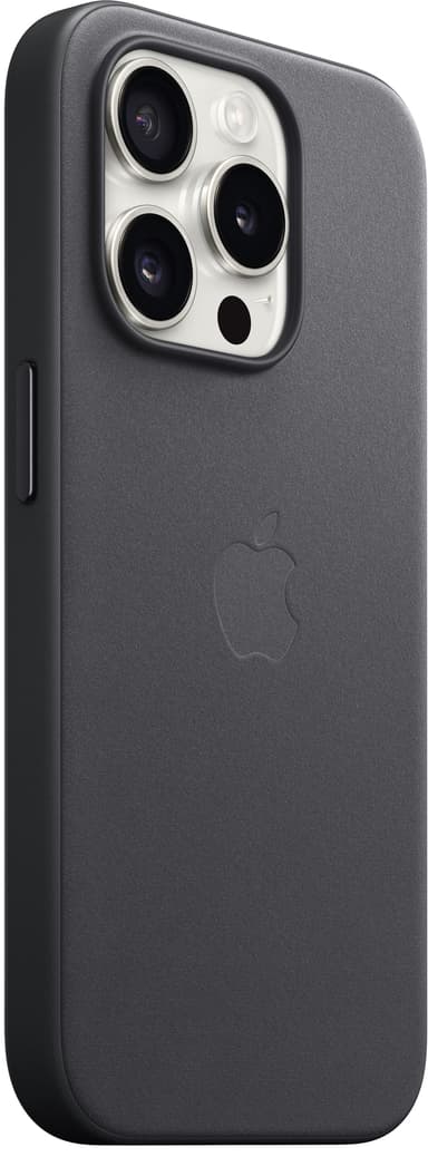 iPhone 15 Pro FineWoven MagSafe suojakuori (musta)