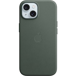 iPhone 15 FineWoven MagSafe suojakuori (Evergreen)