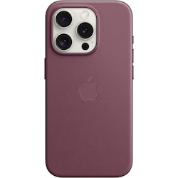 iPhone 15 Pro Max FineWoven MagSafe suojakuori (mulperinpunainen)