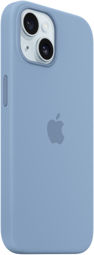 iPhone 15 Silicone MagSafe suojakuori (talvensininen)