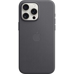iPhone 15 Pro Max FineWoven MagSafe suojakuori (musta)