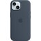 iPhone 15 Silicone MagSafe suojakuori (myrskynsininen)