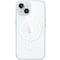 iPhone 15 MagSafe suojakuori (kirkas)