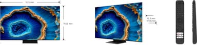 TCL 55" MQLED80 4K MINI-LED älytelevisio (2023)