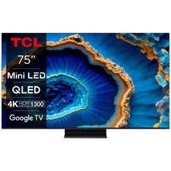 TCL 75" MQLED80 4K MINI-LED älytelevisio (2023)
