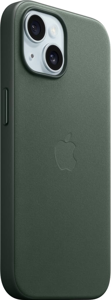 iPhone 15 FineWoven MagSafe suojakuori (Evergreen)
