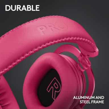 Logitech G Pro X 2 Lightspeed langattomat pelikuulokkeet (pinkki)