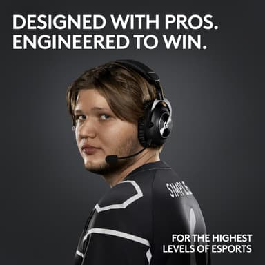 Logitech G Pro X 2 Lightspeed langattomat pelikuulokkeet (pinkki)