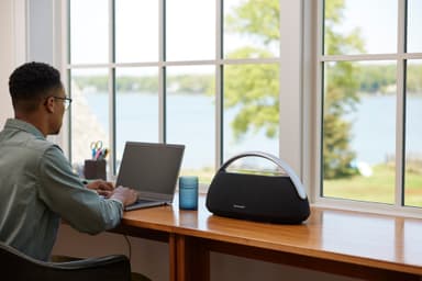 Harman Kardon GO + PLAY 3 kannettava kaiutin (musta)